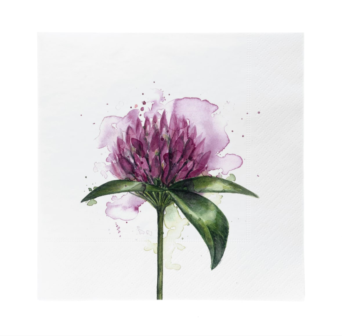 sögne serviett lunch  kløverblomst