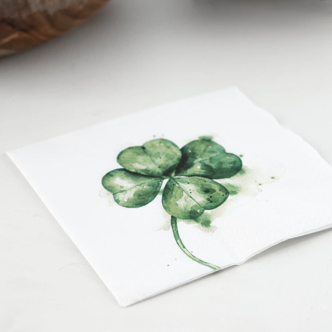 sögne serviett  kløver