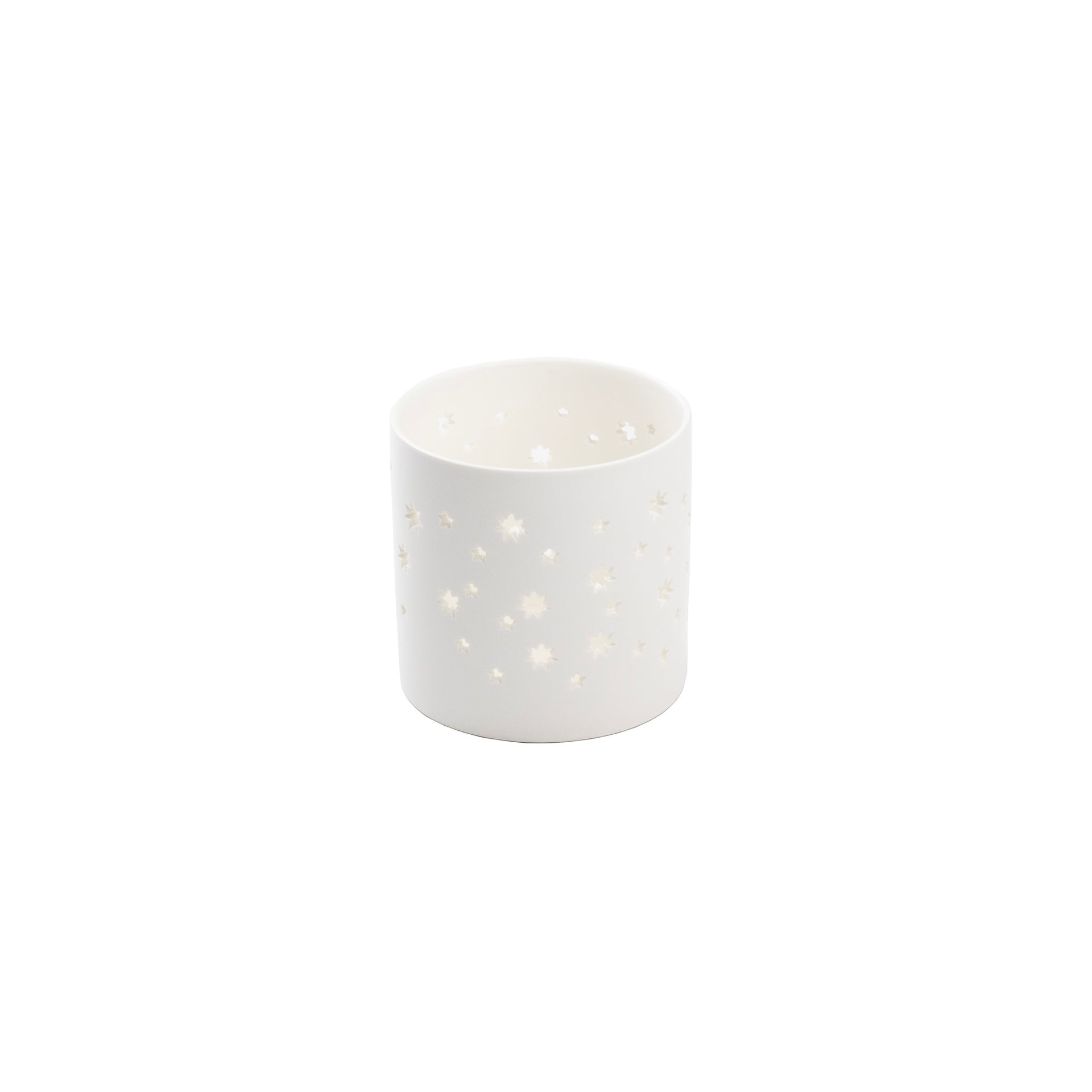 sögne white t-light holder stars large