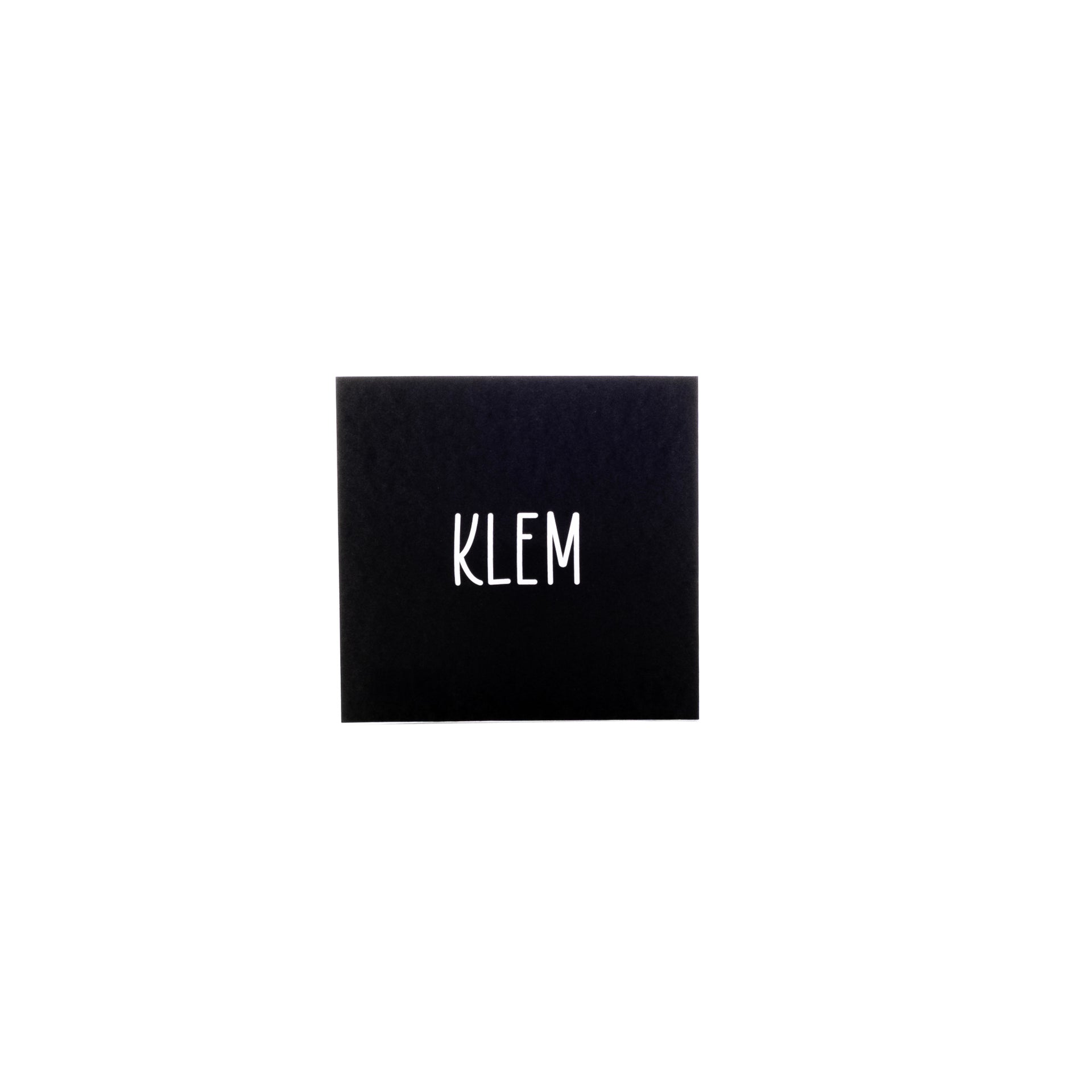 sögne card 8x8 cm KLEM