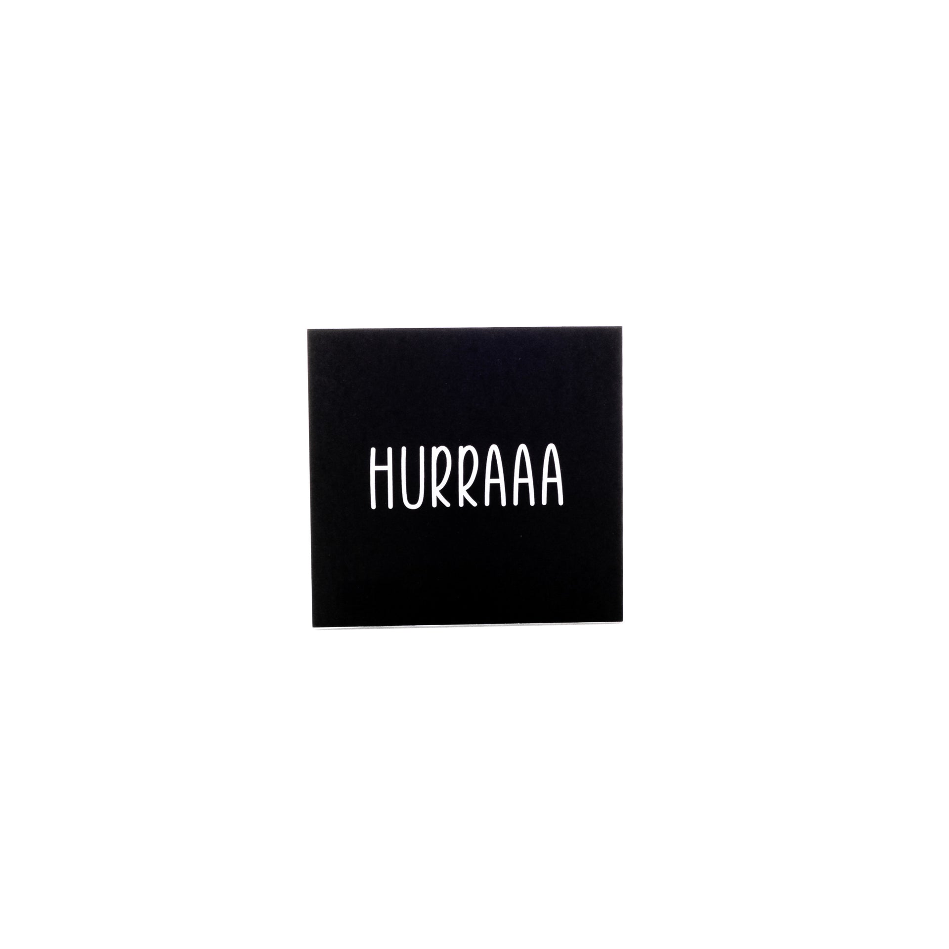 sögne card 8x8 cm HURRA