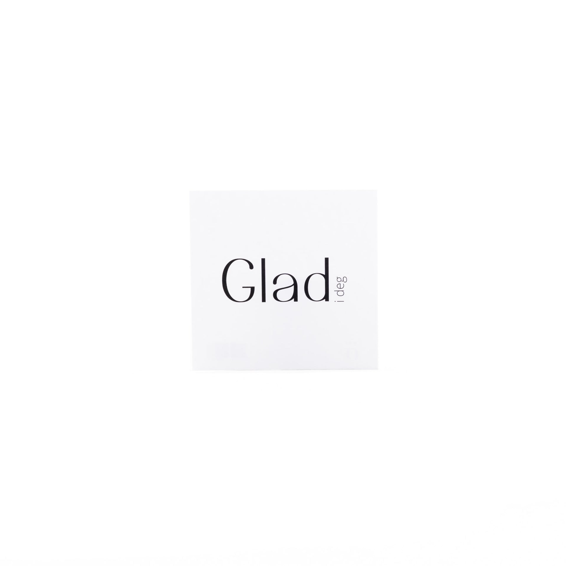 sögne card 8x8 cm glad i deg
