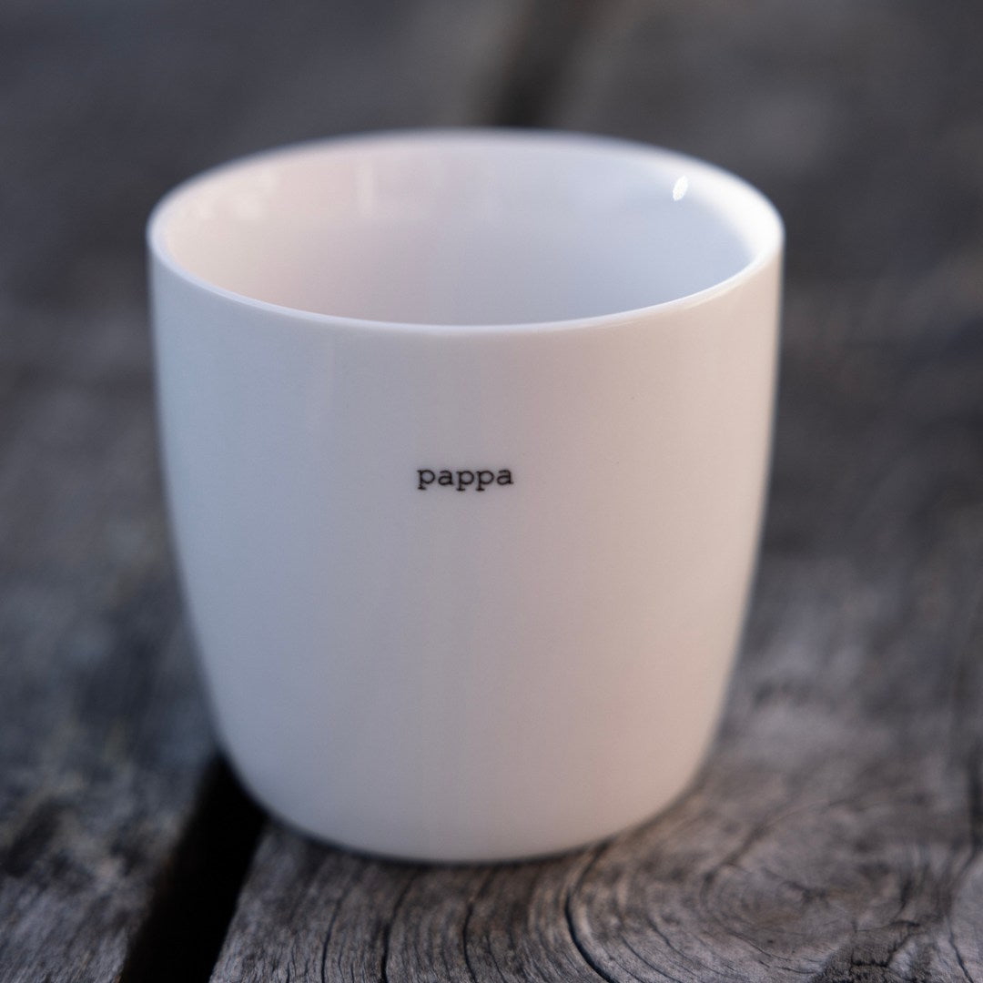 sögne mug white pappa