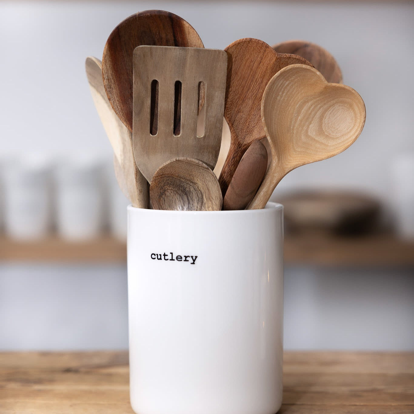 sögne Fred serving spoon acacia wood