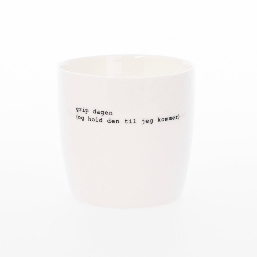 sögne mug Trygve skaug white  grip dagen