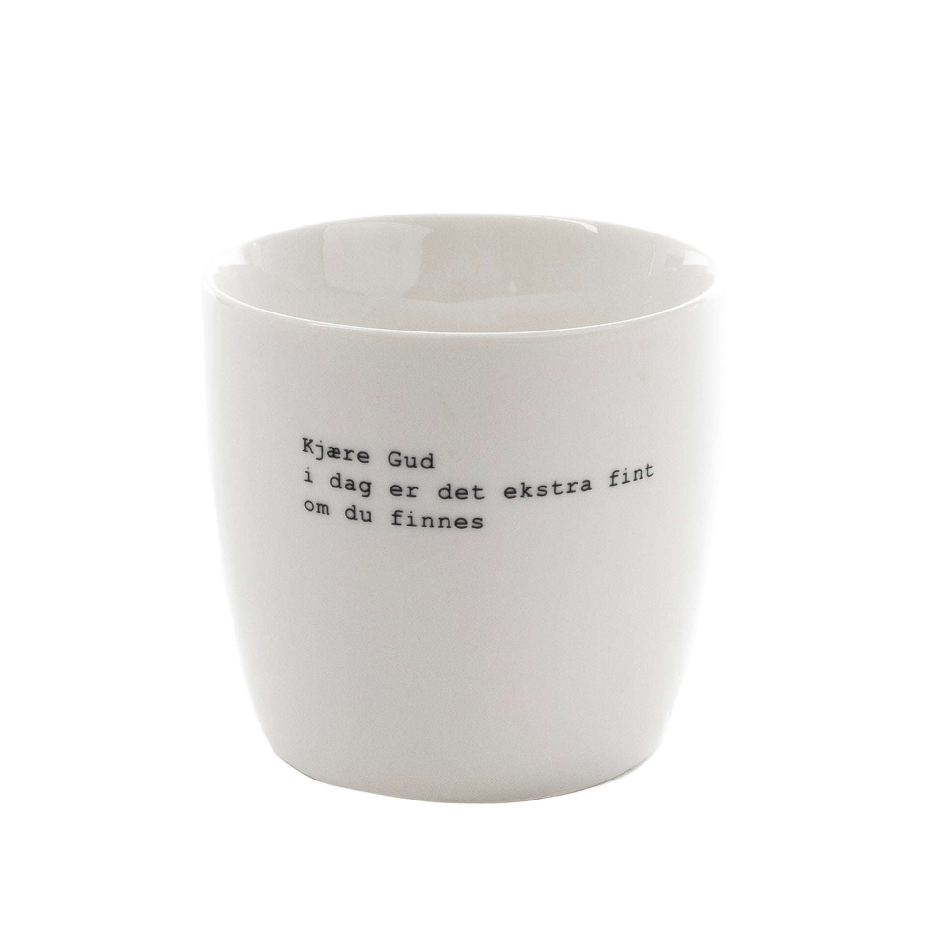 sögne mug Trygve skaug white kjære Gud 
