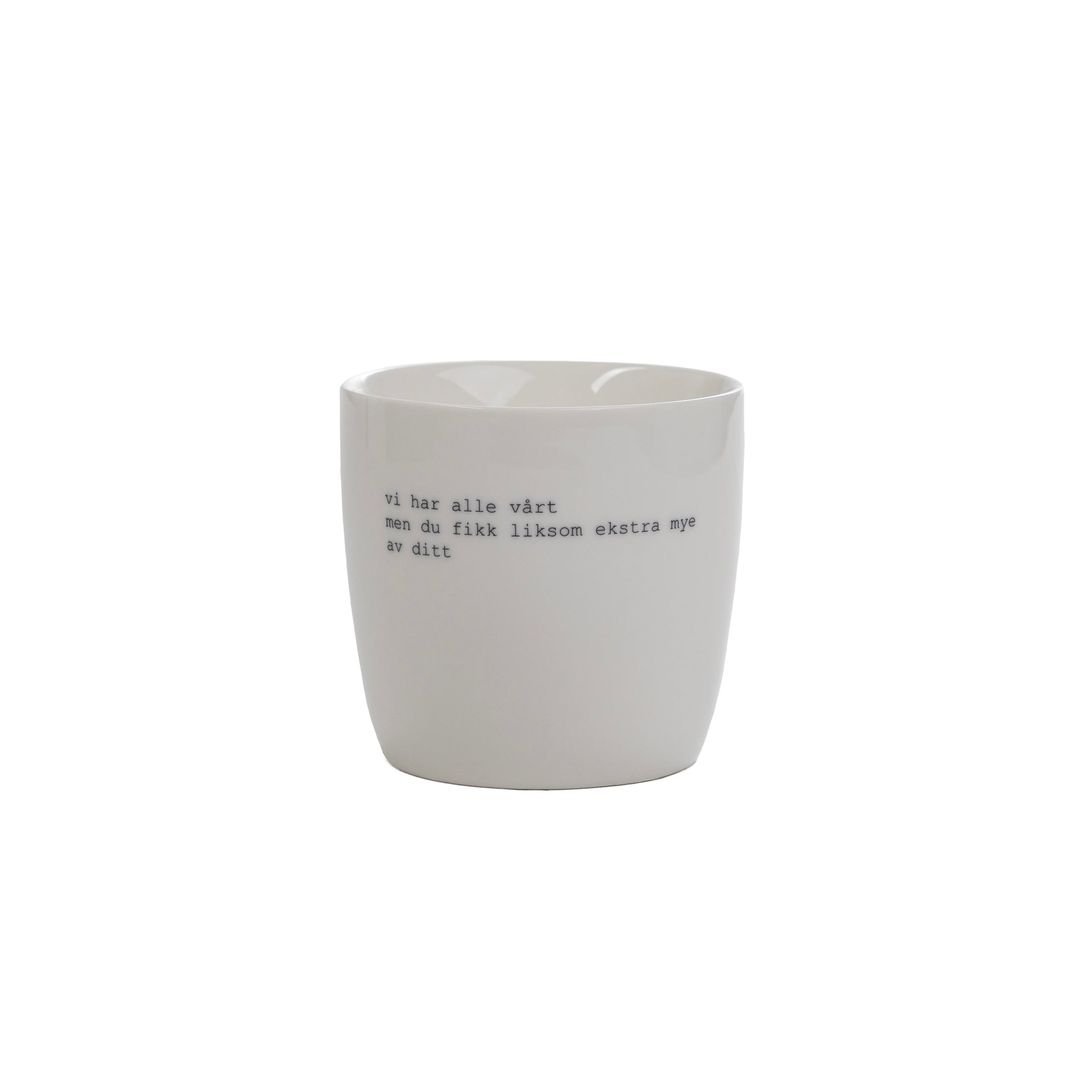 sögne mug Trygve skaug white vi har alle vårt