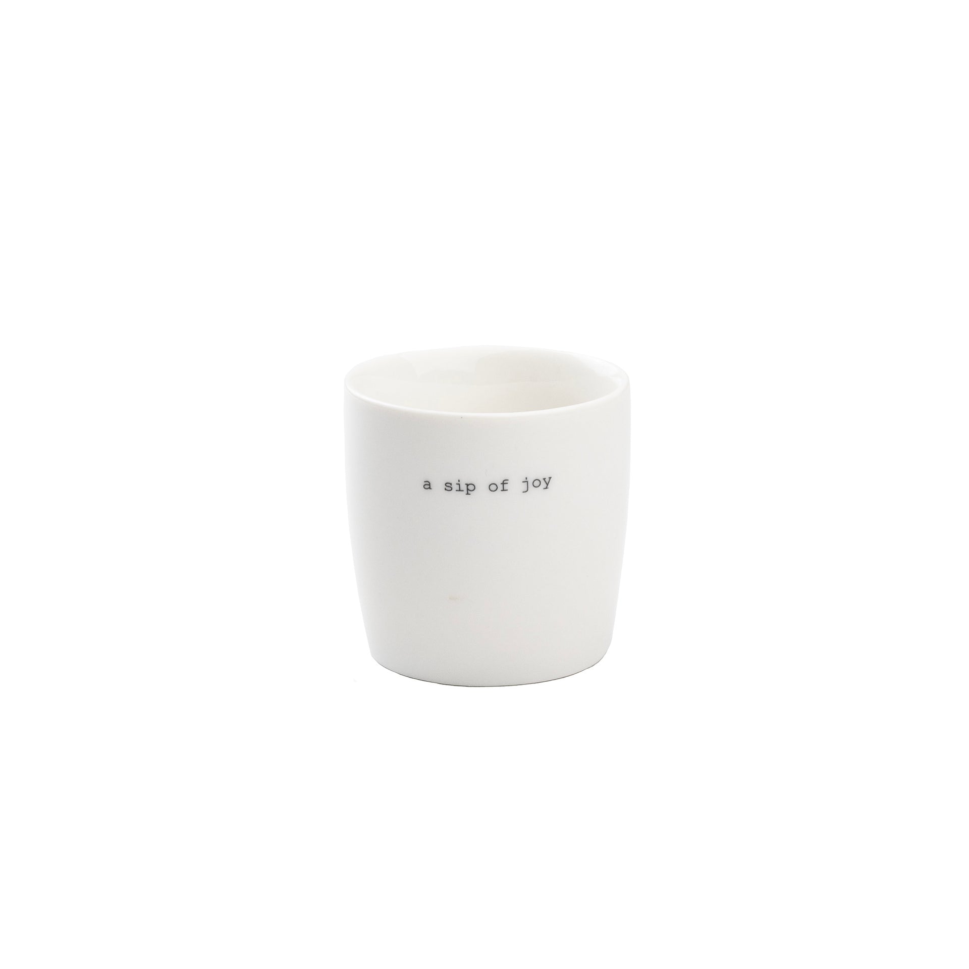 sögne mug white mini a sip of joy