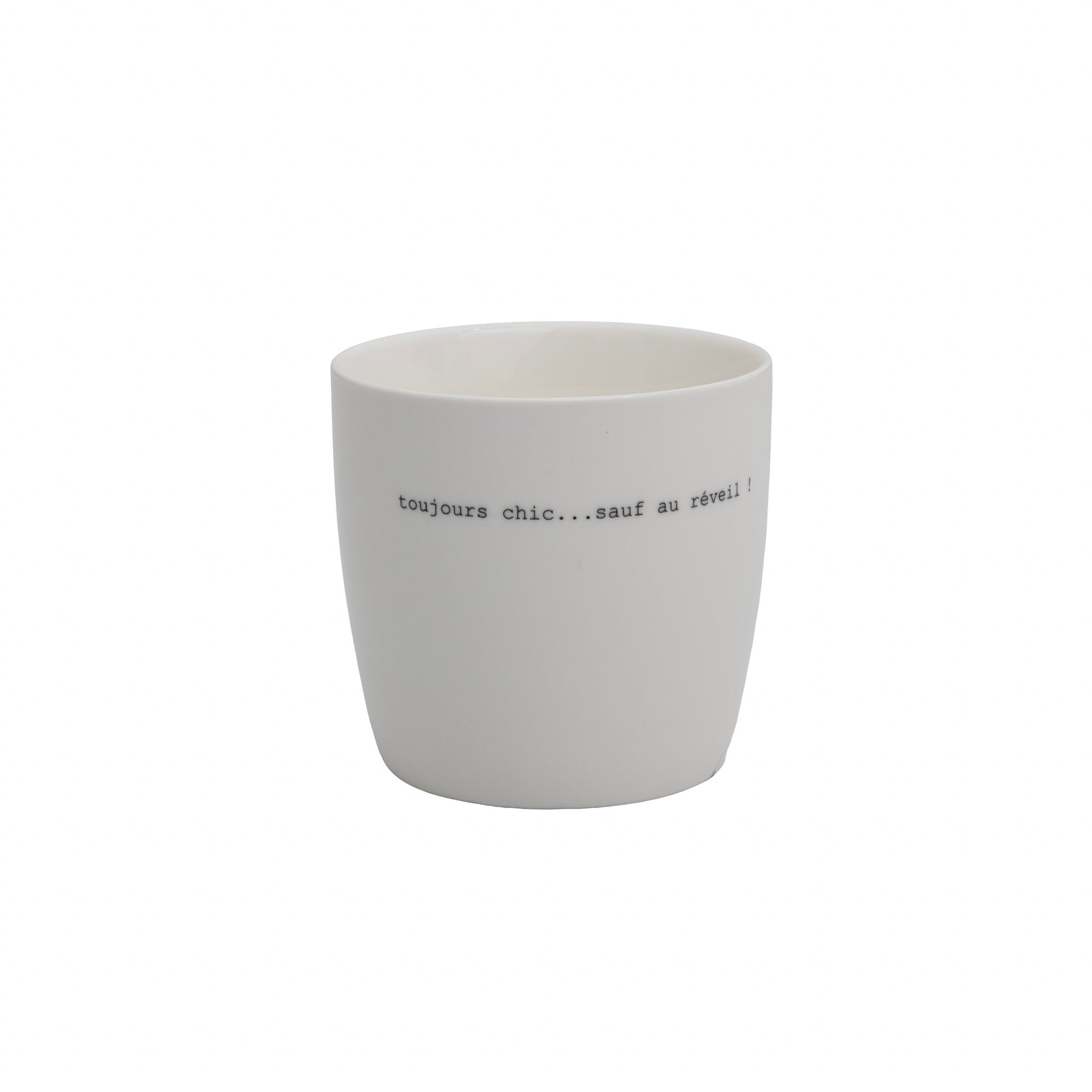 Sögne mug toujours chic...sauf au réveil!