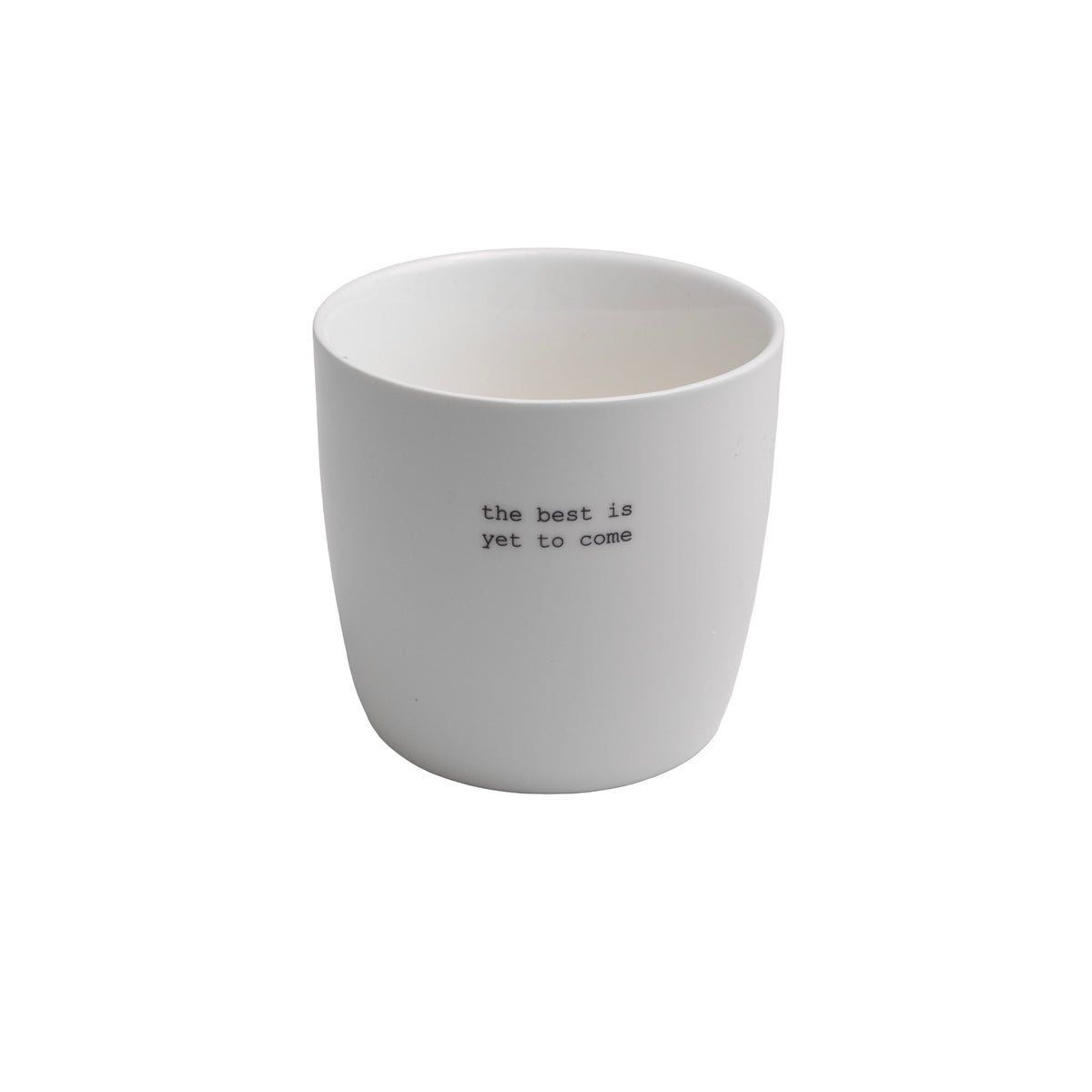 Sögne mug white the best is yet to come