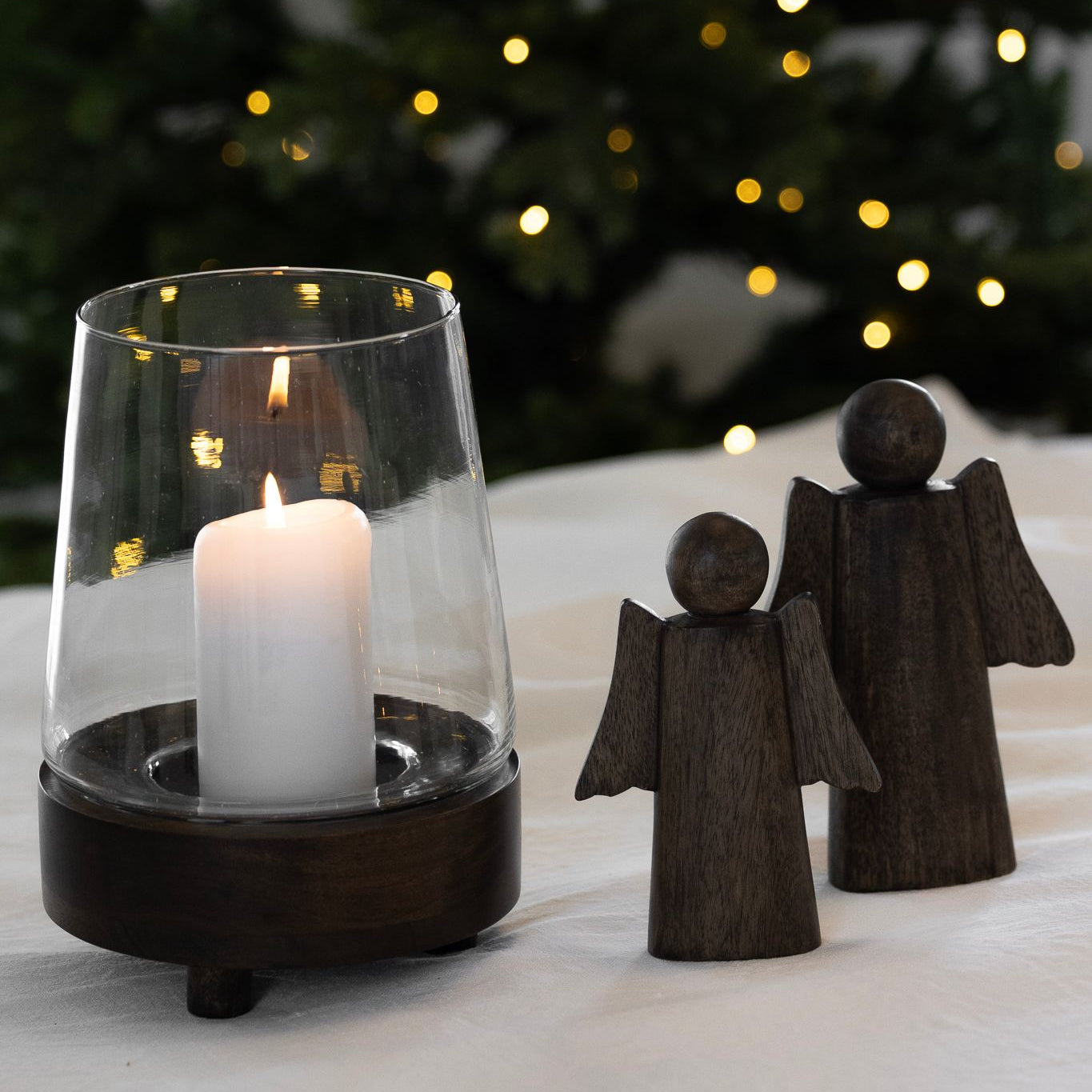 sögne engel akasie rustic brown small