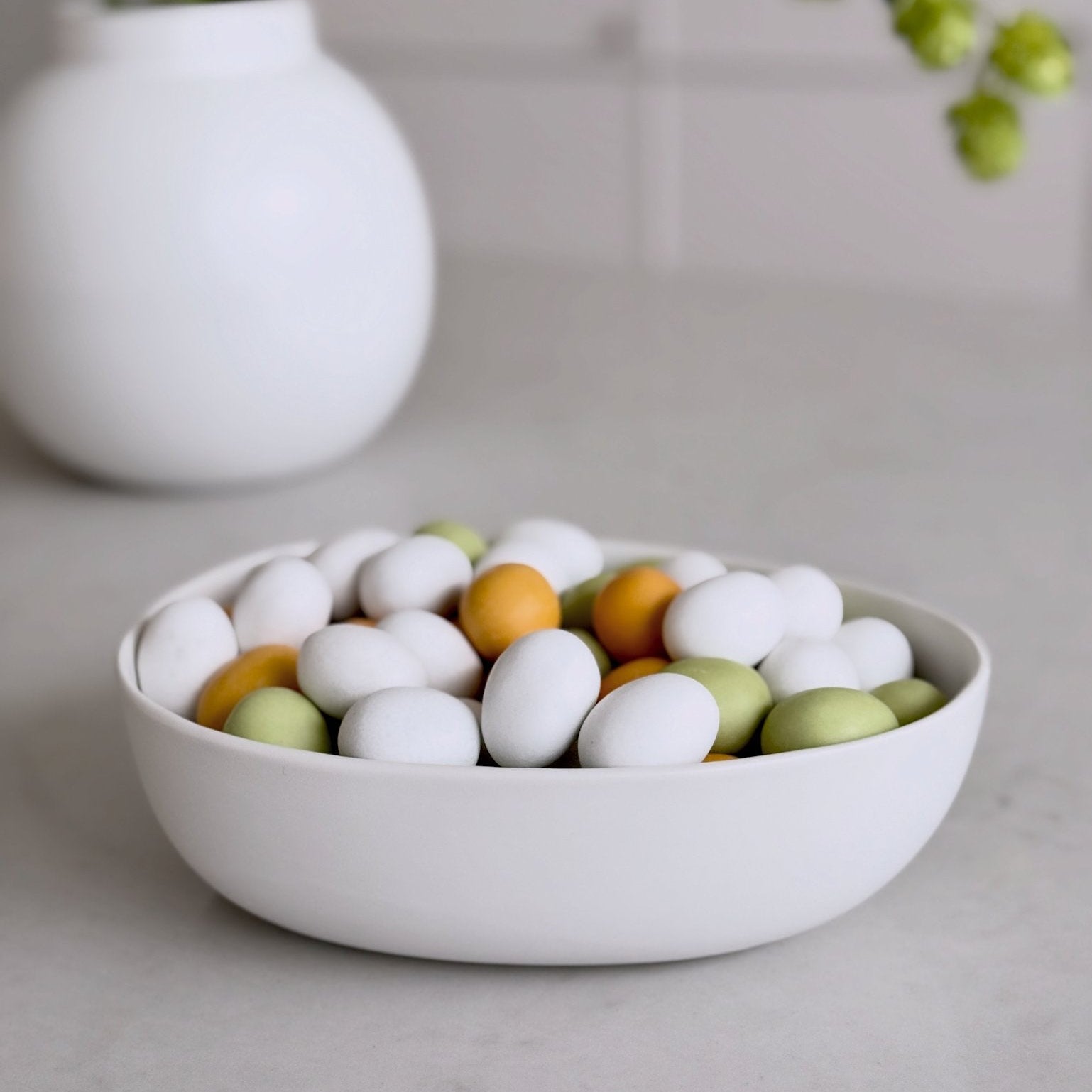 sögne nora egg skål hvit