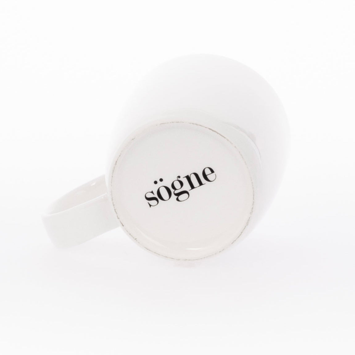 sögne mug white  coffee is a hug