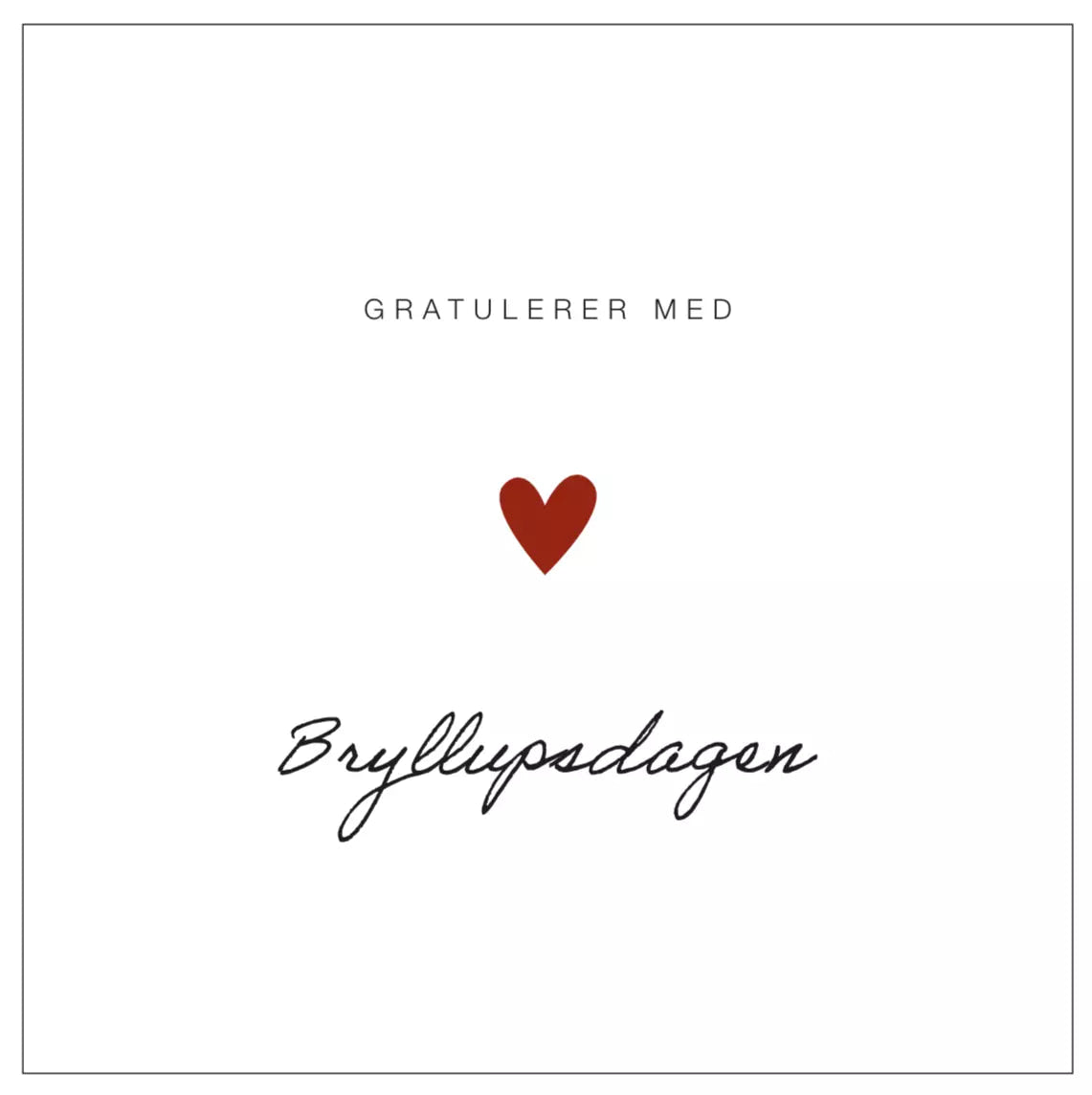 sögne kort bryllup  gratulerer med bryllupsdagen