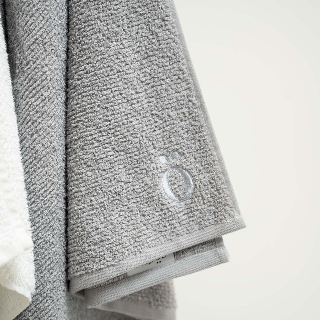 sögne bath towel light grey 70x140 cm