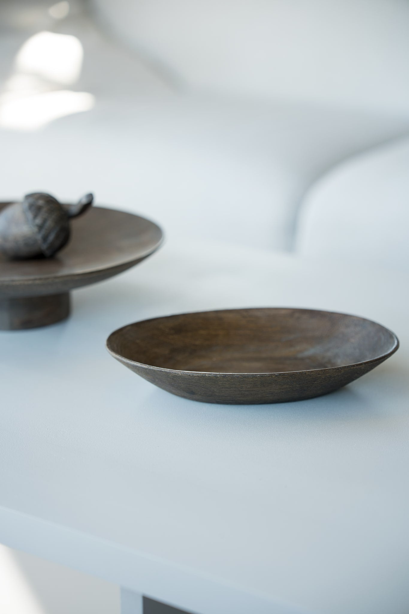 sögne rustic brown mango tray small