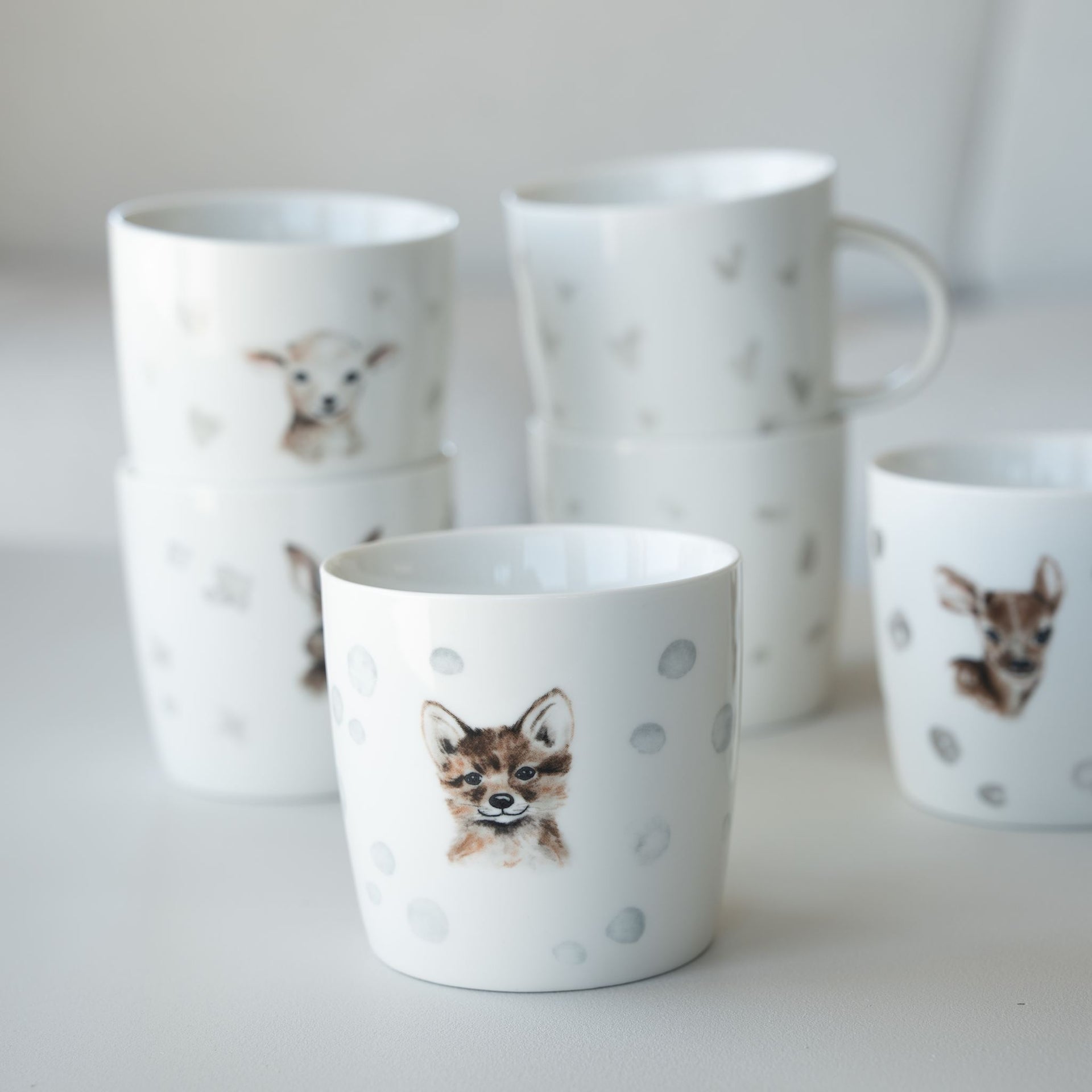 sögne mug white with fox