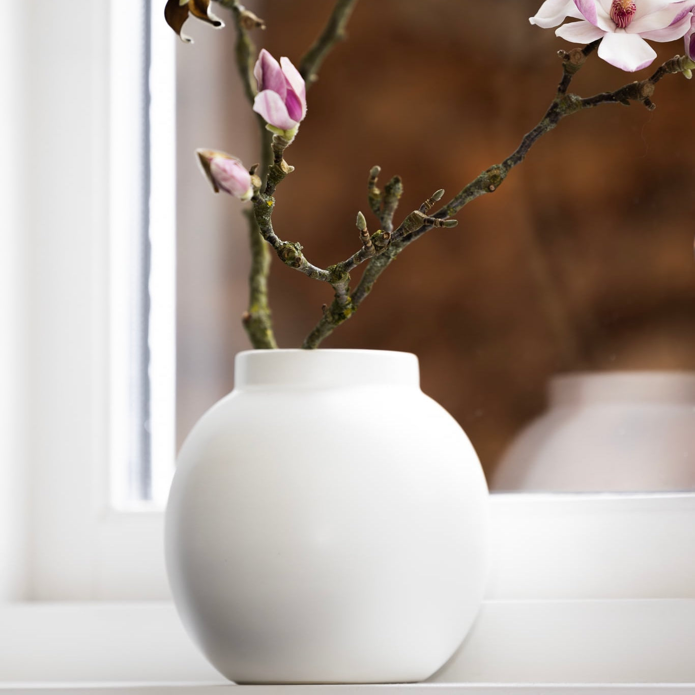 sögne nora vase balloon hvit medium