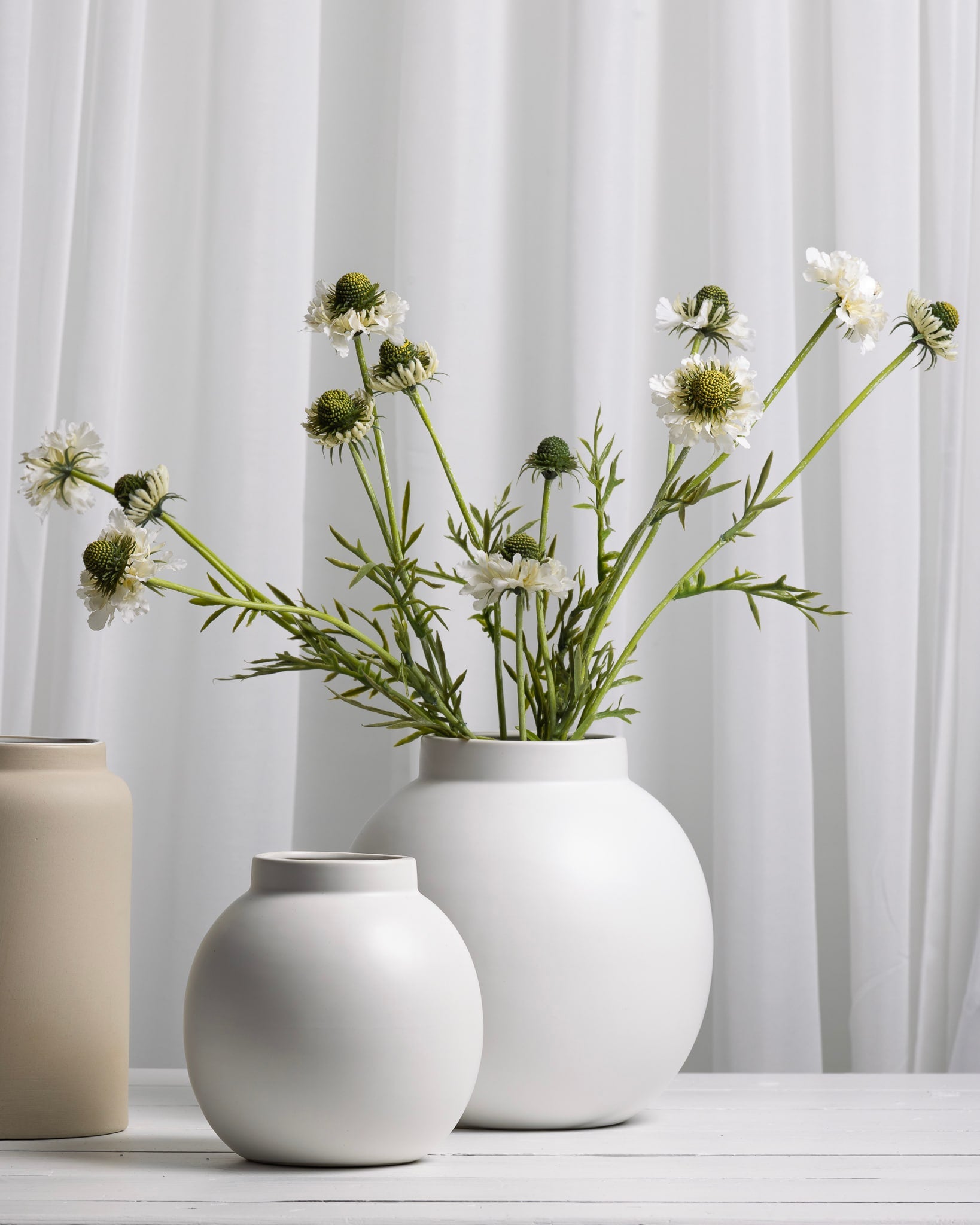 sögne nora vase balloon hvit large