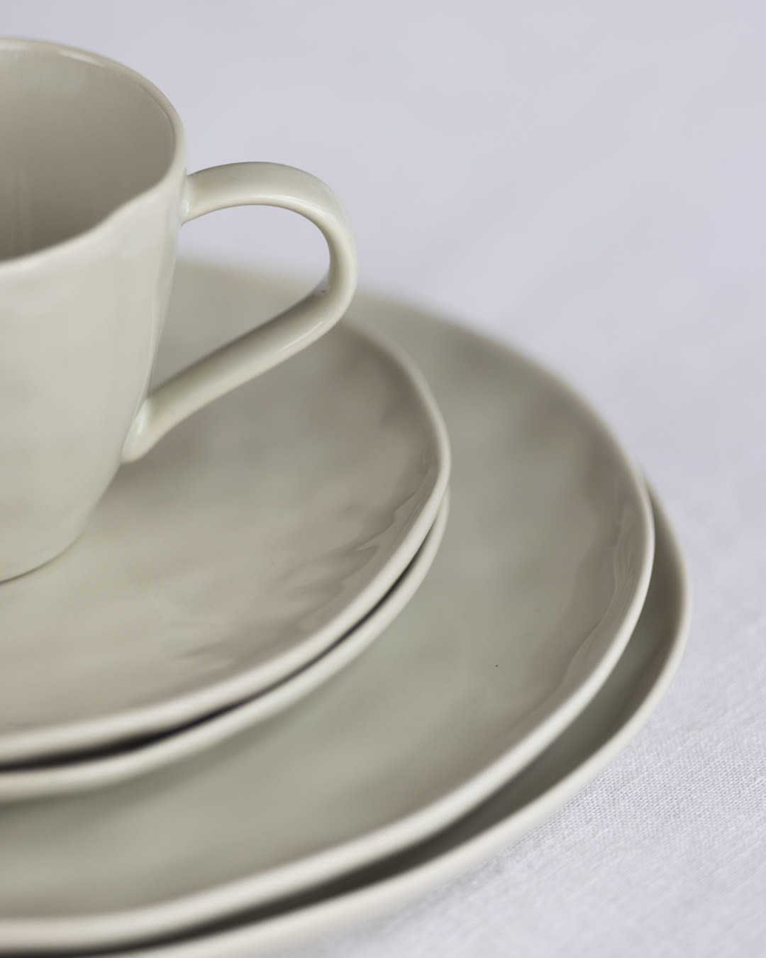 Sögne Tilly plate beige 25 cm
