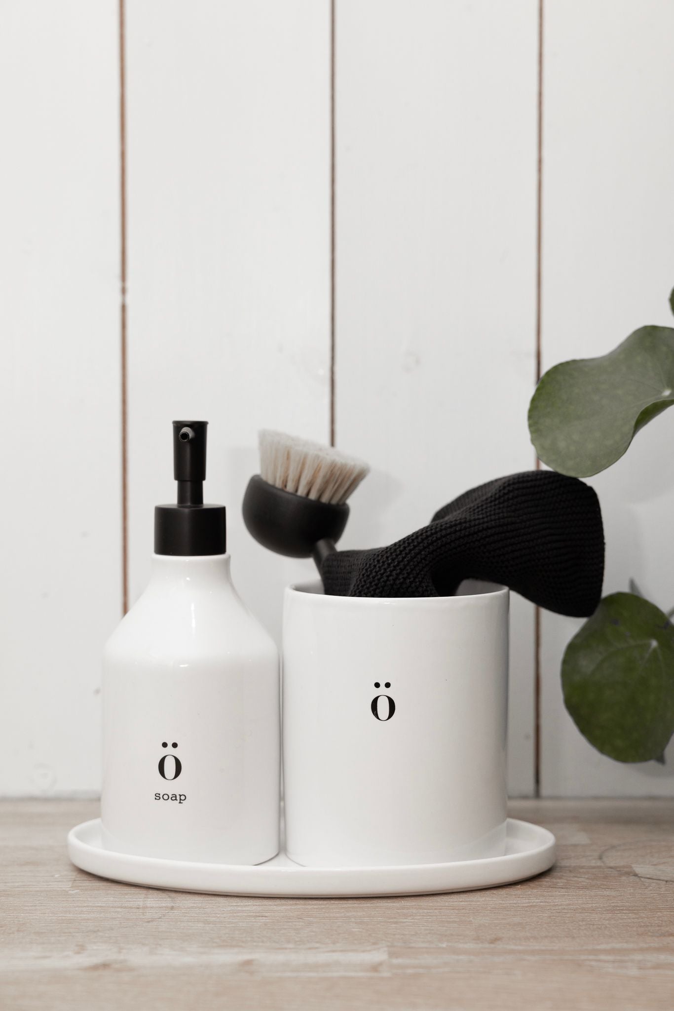 sögne kjøkkenbeholder hvit