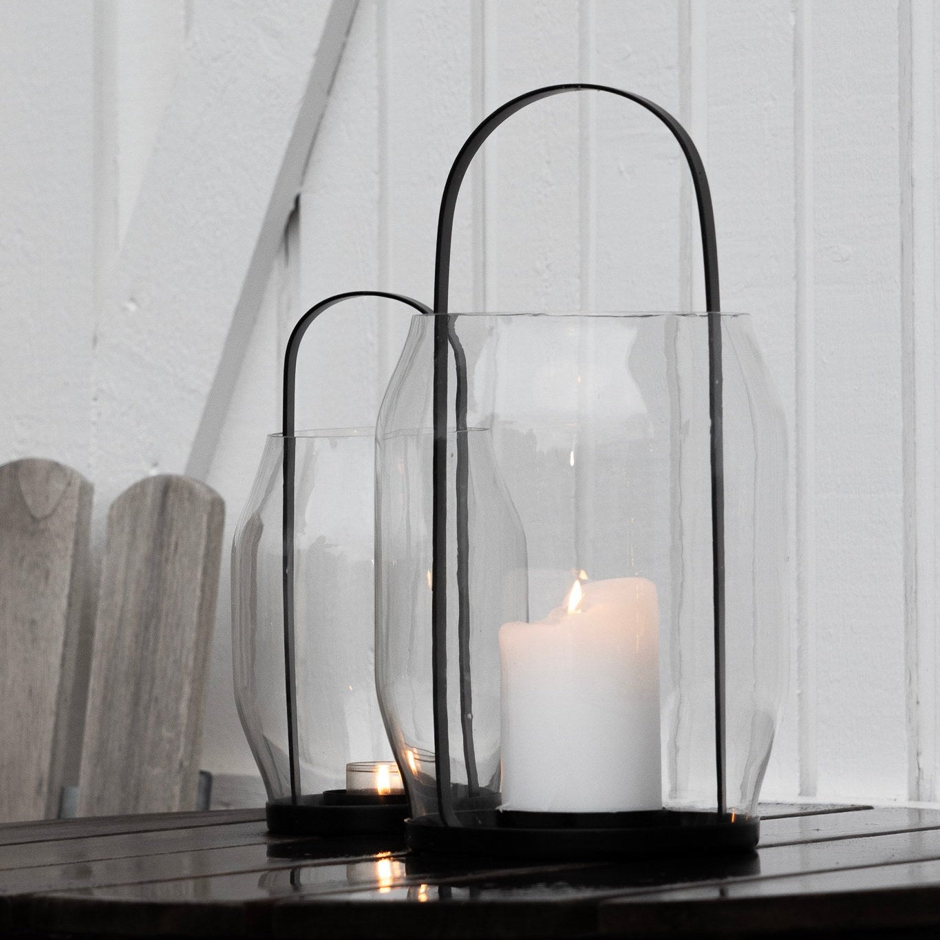 sögne lanterne black large
