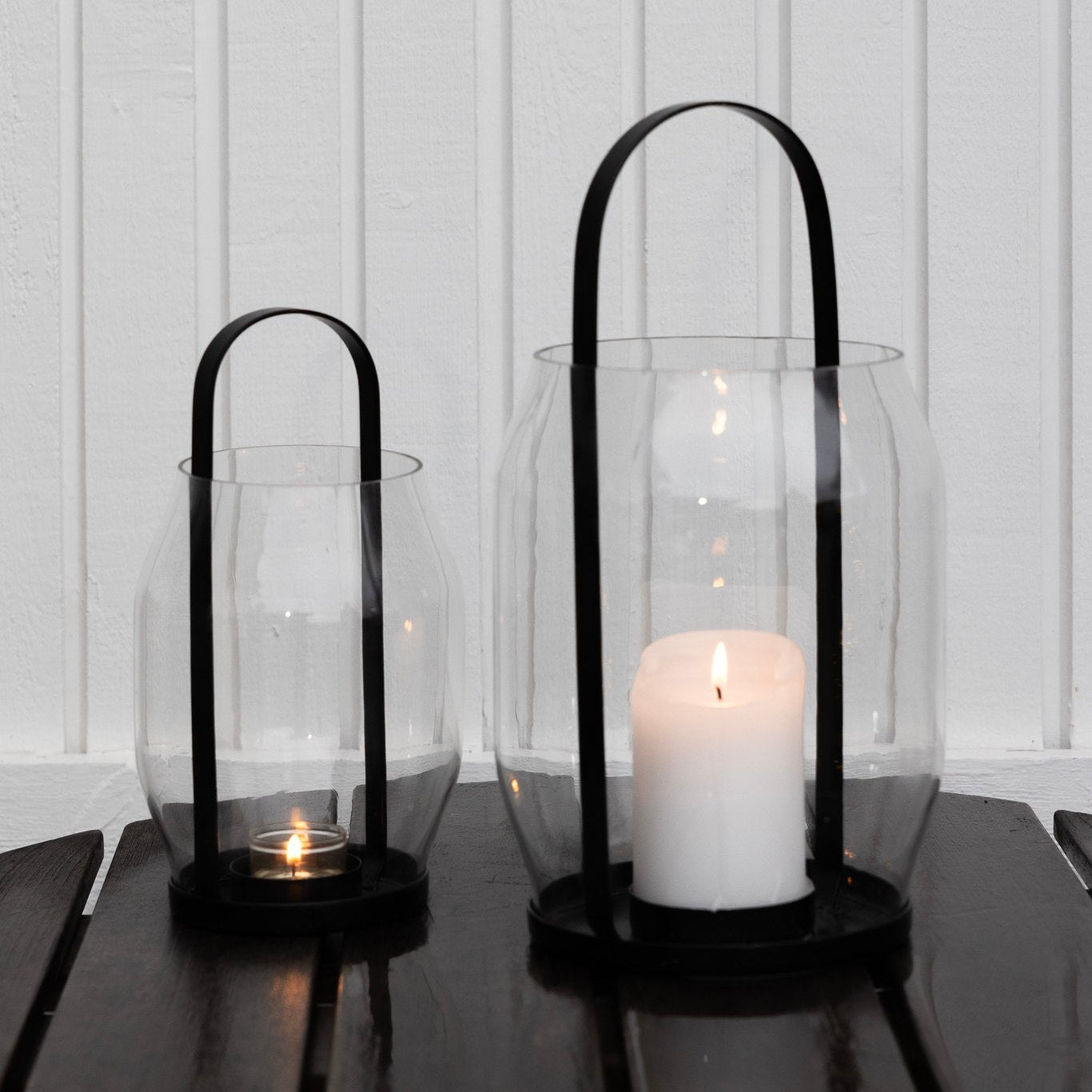 sögne lanterne black small