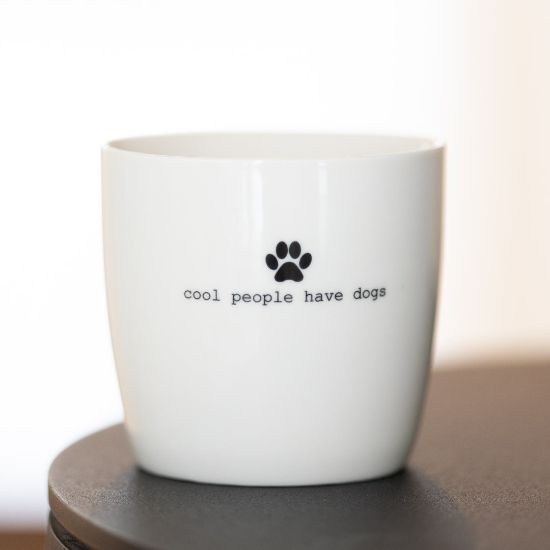 sögne krus hvit cool people have dogs