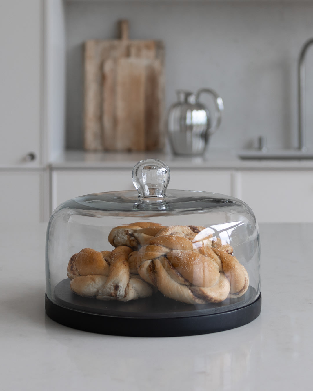 sögne cake stand with glass lid 25 cm