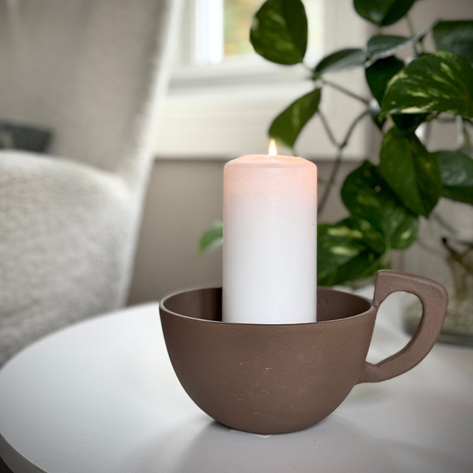 sögne ivy bolle metall brun