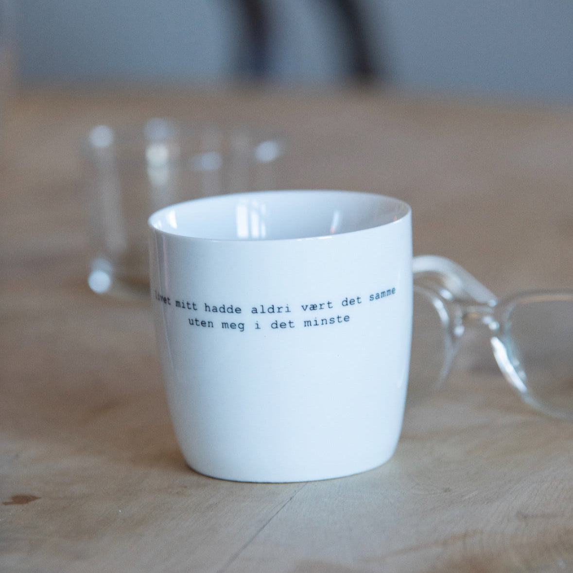 sögne mug Trygve skaug white  livet mitt
