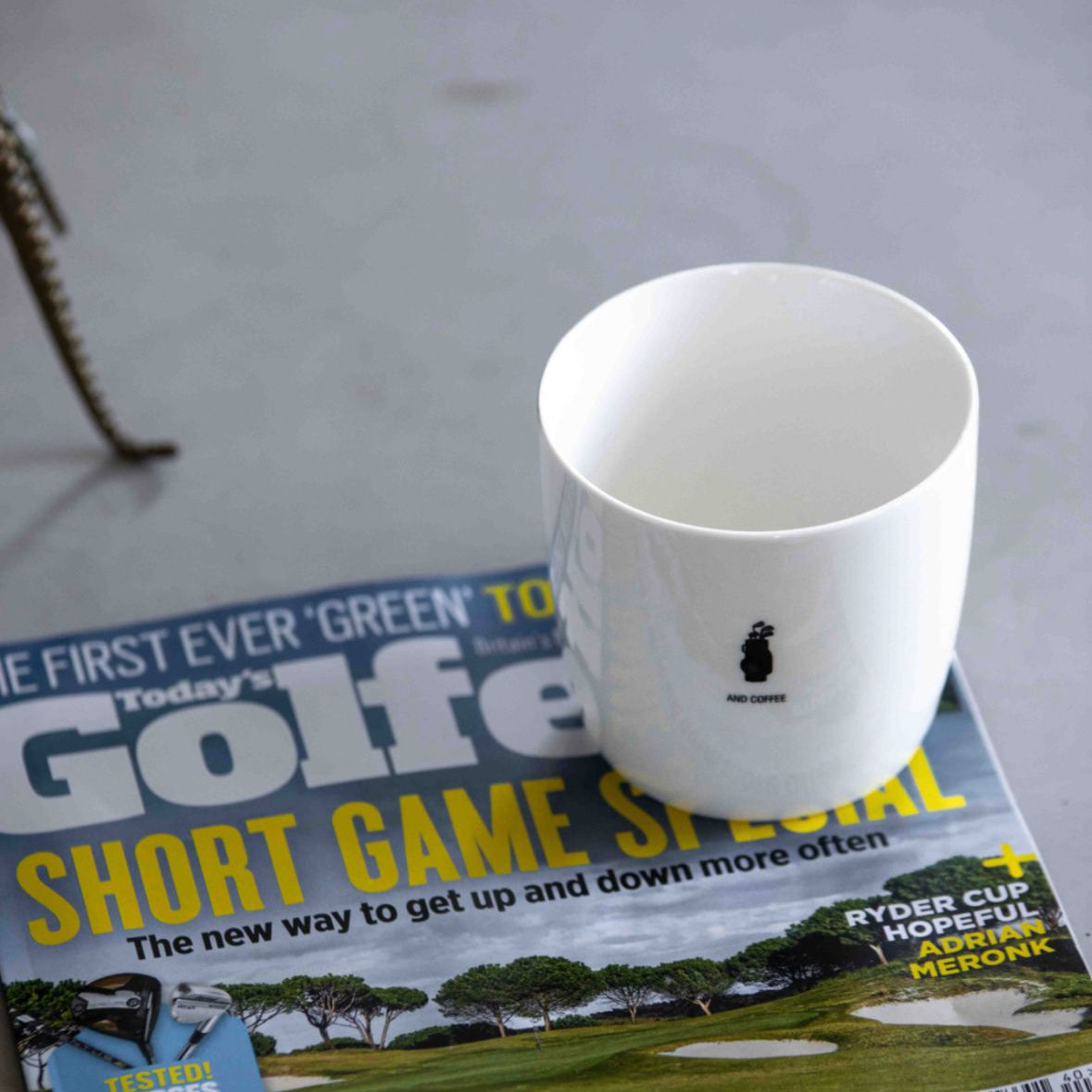sögne mug white ikon golf