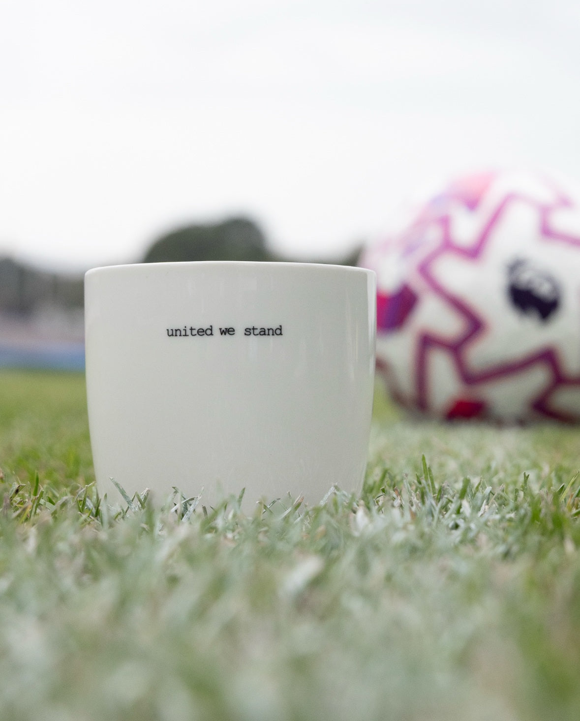 sögne mug white united we stand