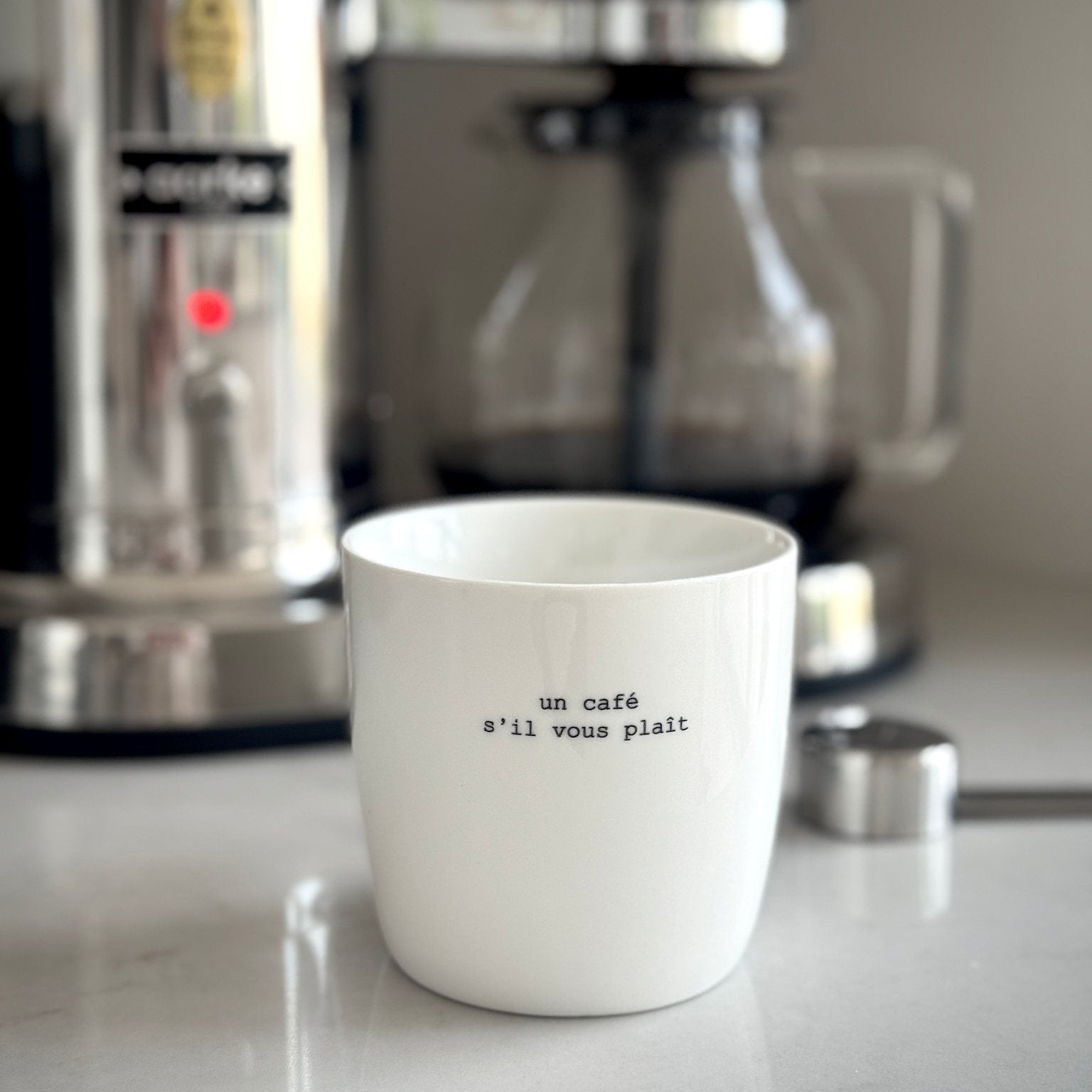 sögne mug white  un cafÈ