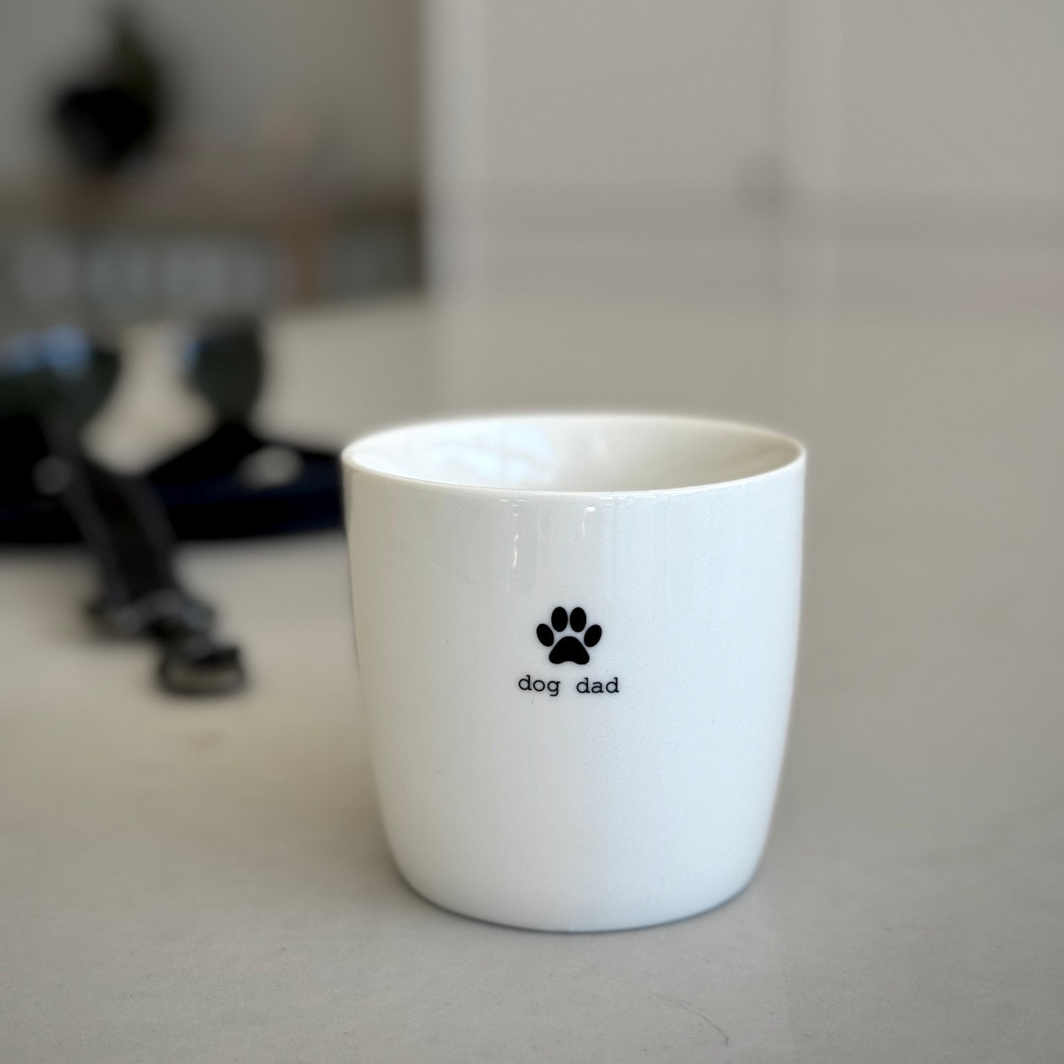 sögne krus hvit dog dad