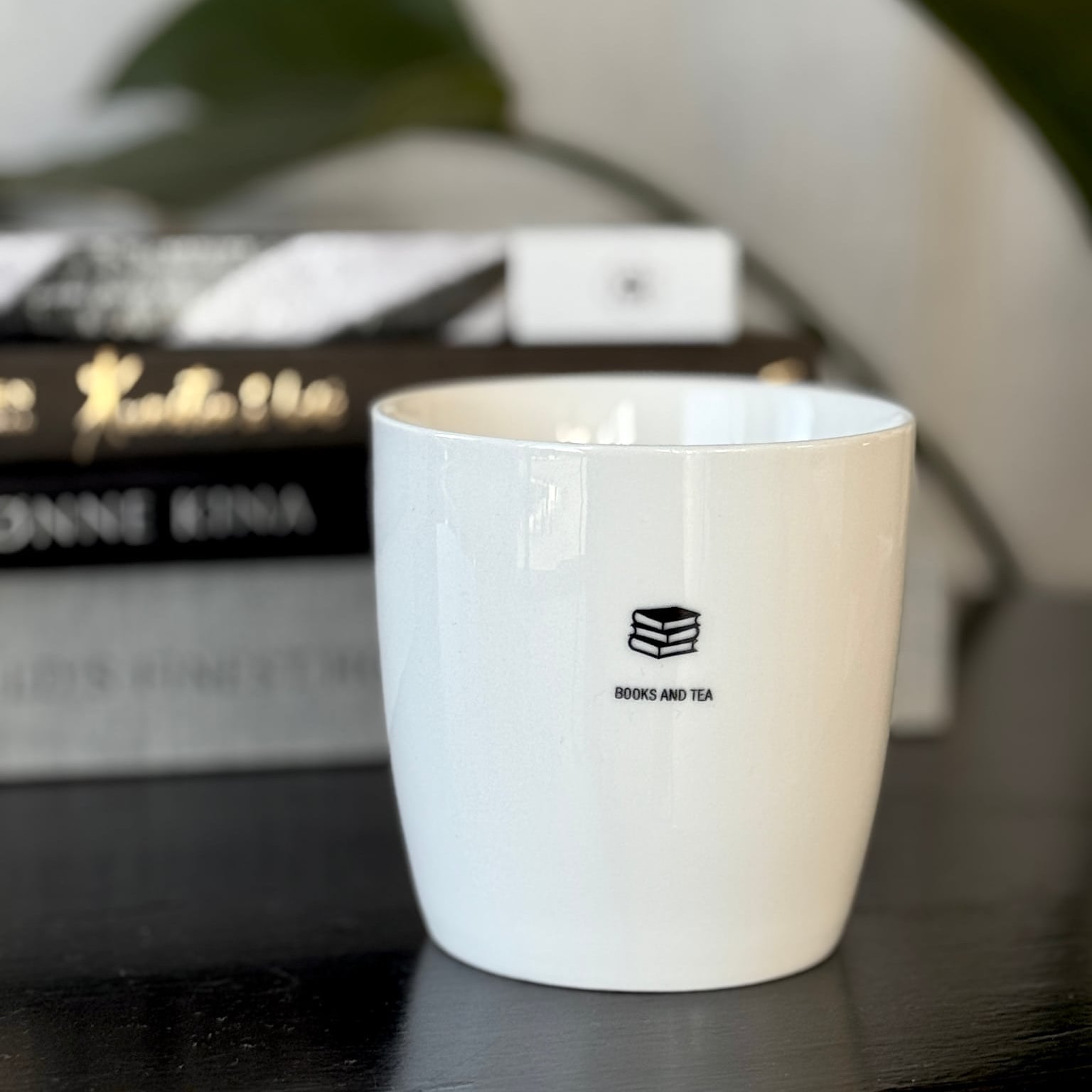 sögne mug white big books & tea