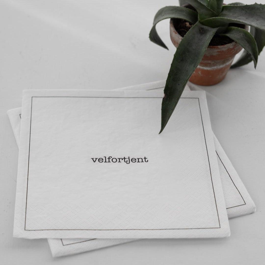 sögne serviett lunch  velfortjent