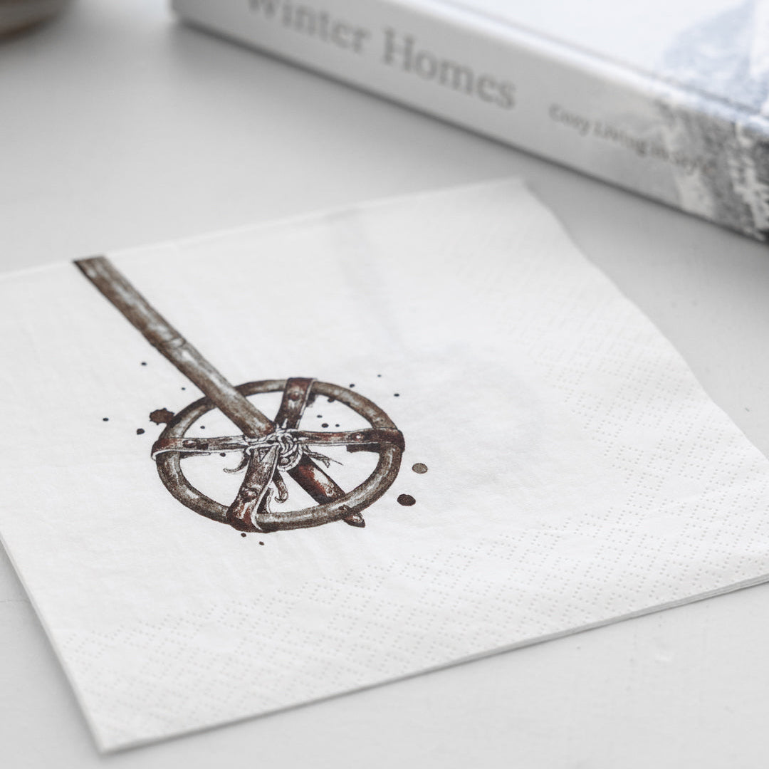 sögne serviett lunch  ski trinse