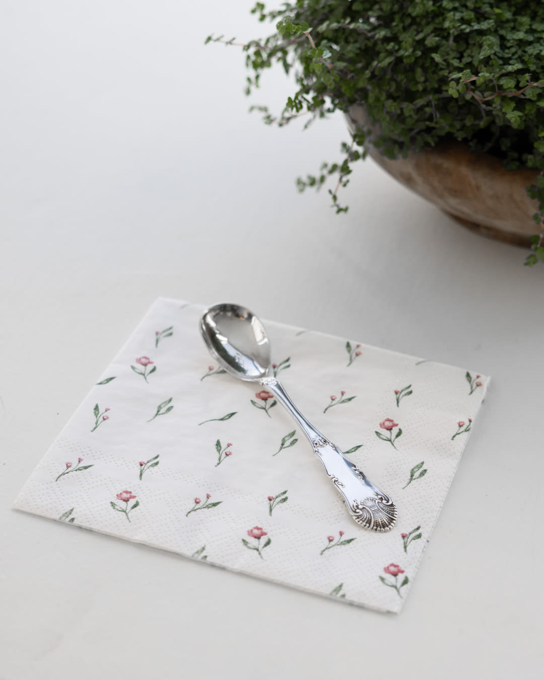 sögne paper napkin lunch summer flower