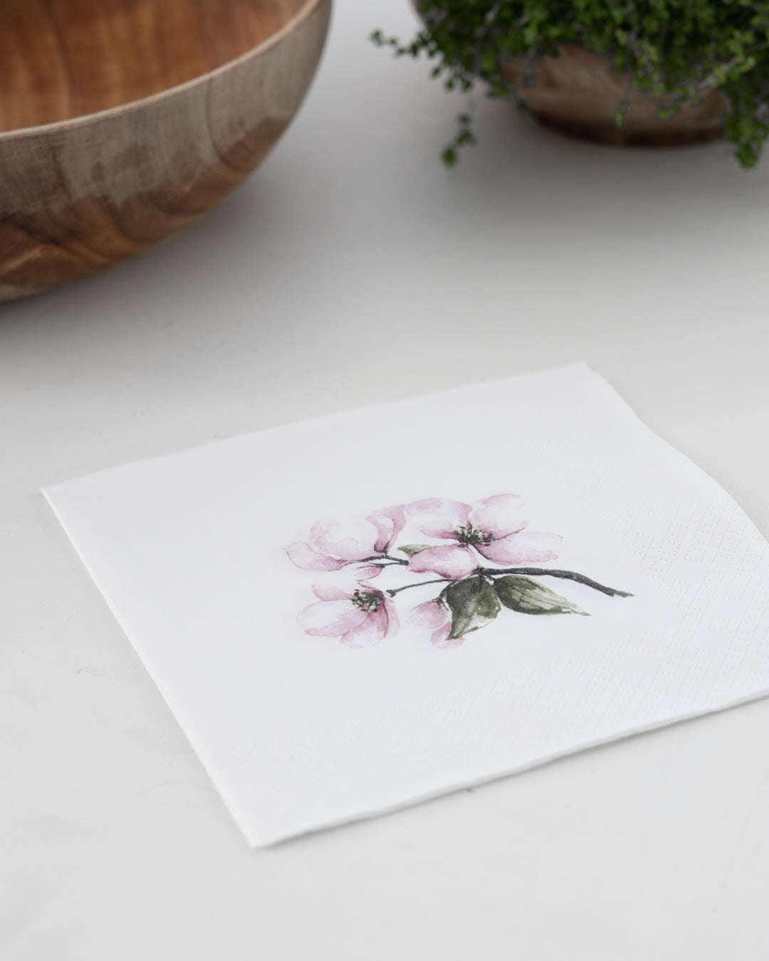 sögne paper napkin lunch  summer flower