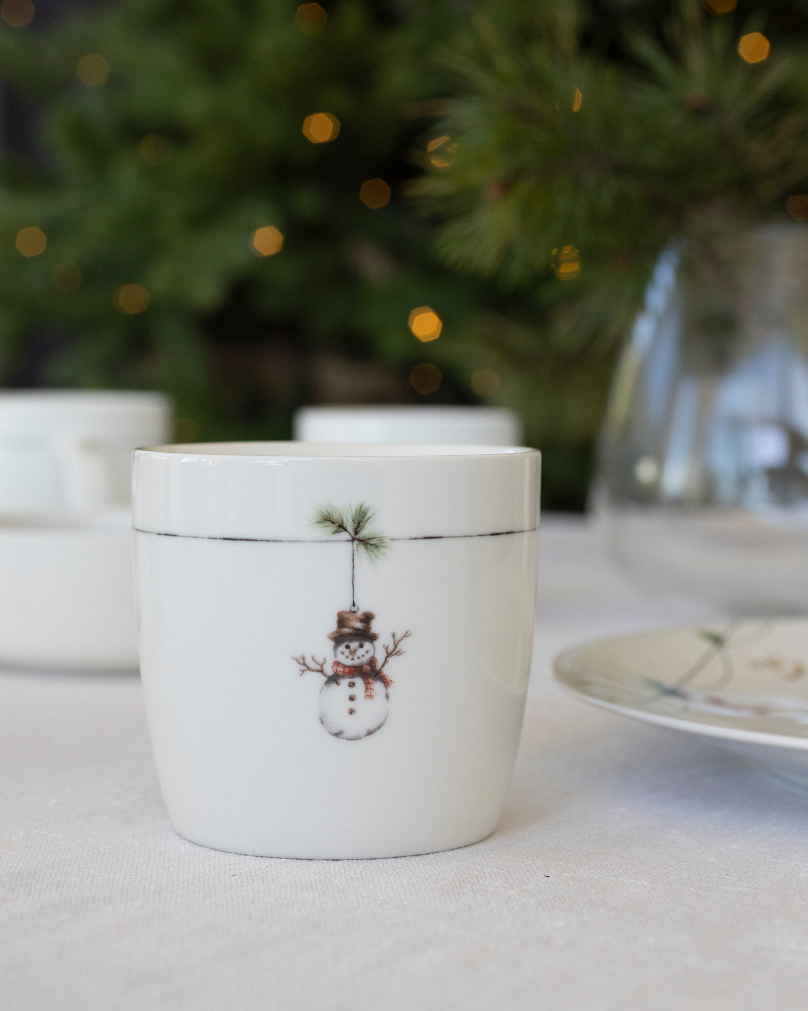 sögne mug tradition snowman