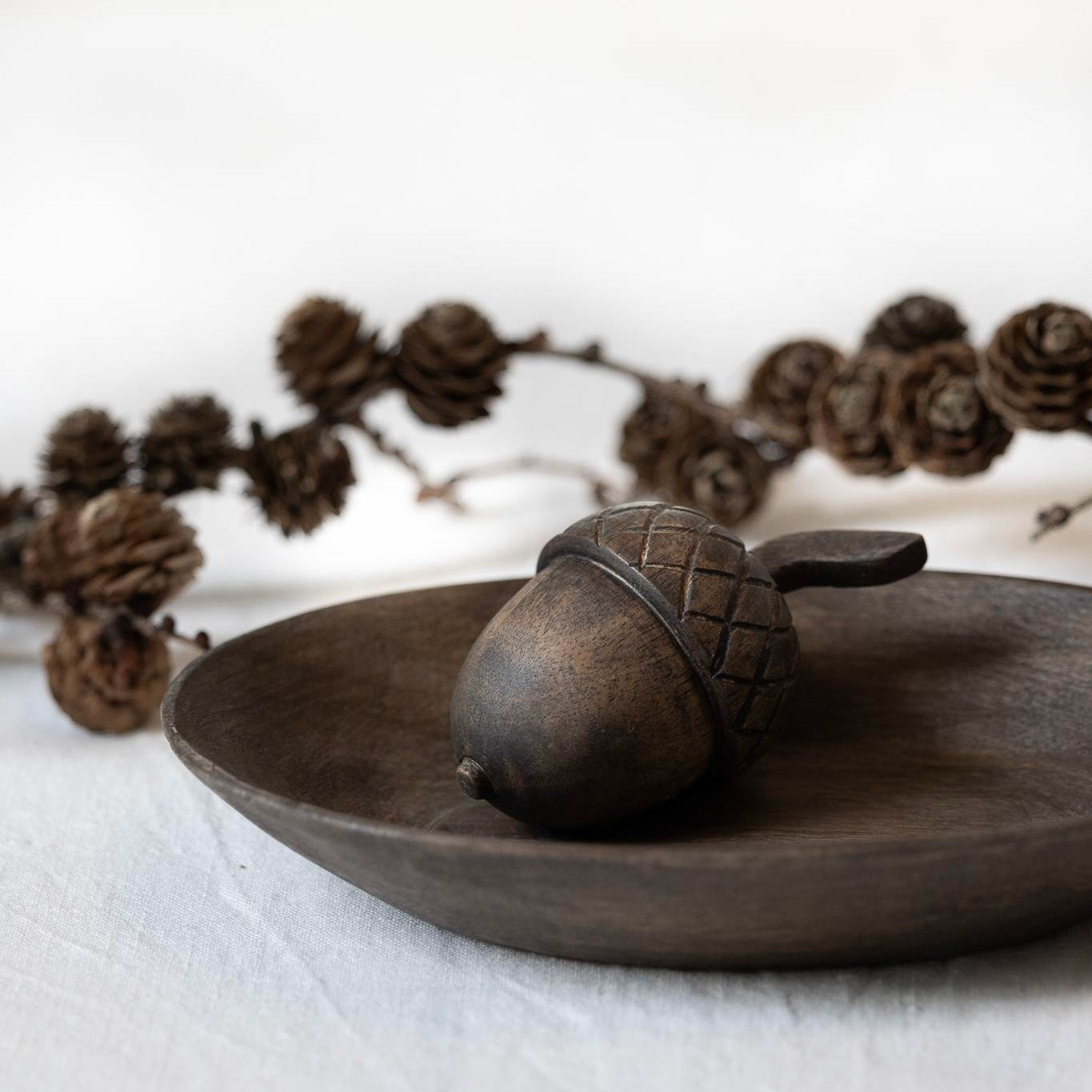sögne Nure nøtt rustic brown small