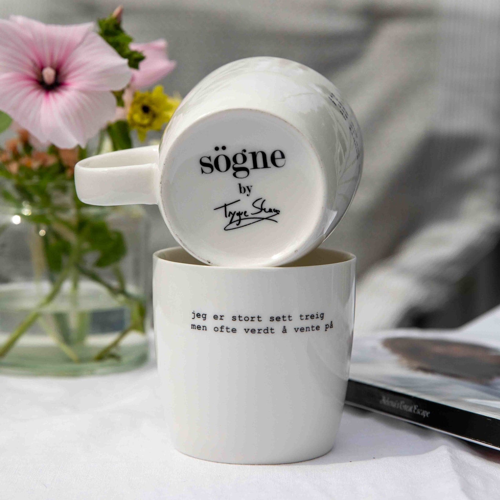 sögne mug Trygve skaug white jeg er stort sett