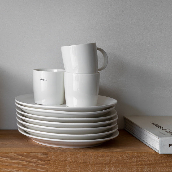 sögne asjett hvit 6-pk kampanje