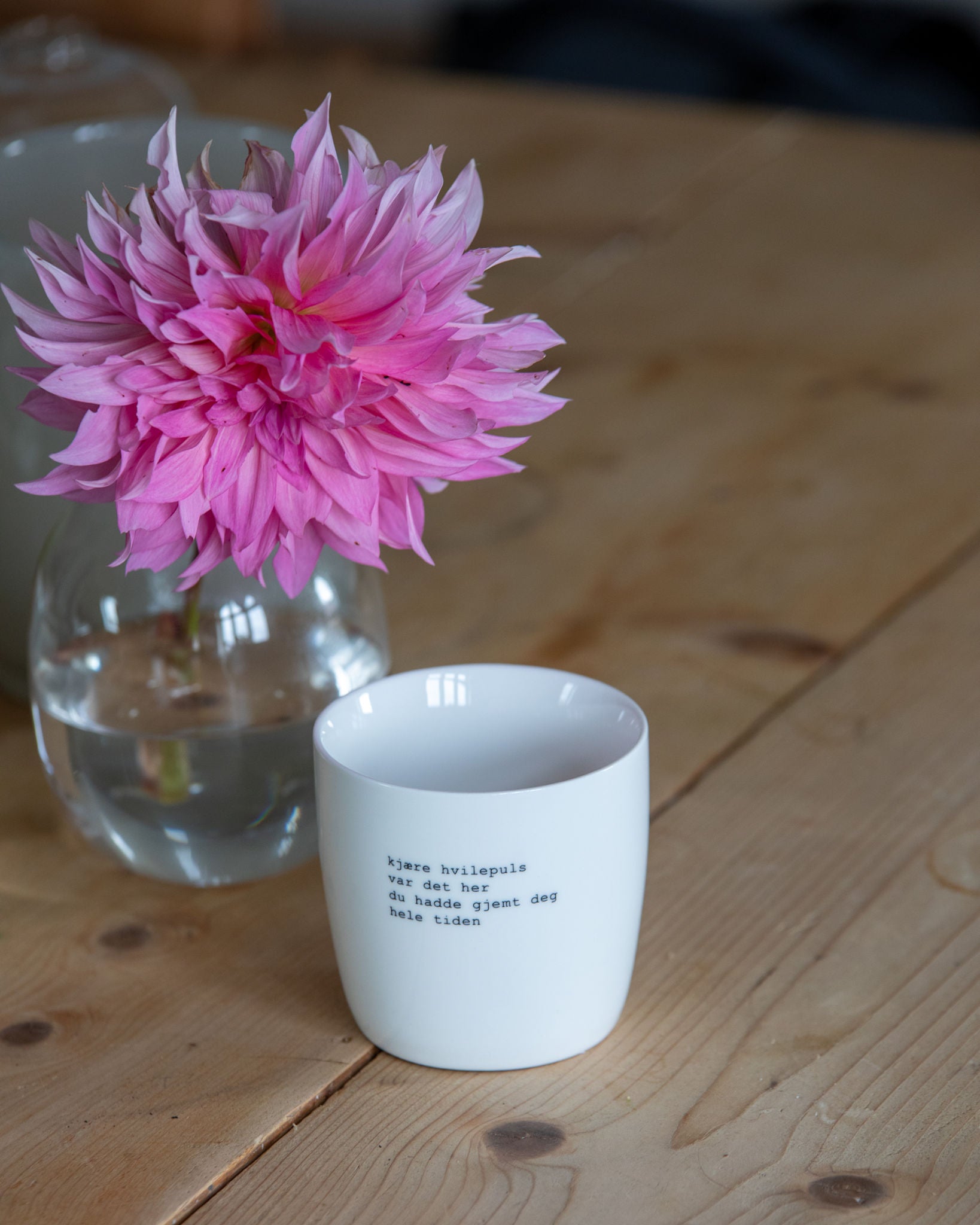 sögne mug Trygve skaug white  kjære hvilepuls