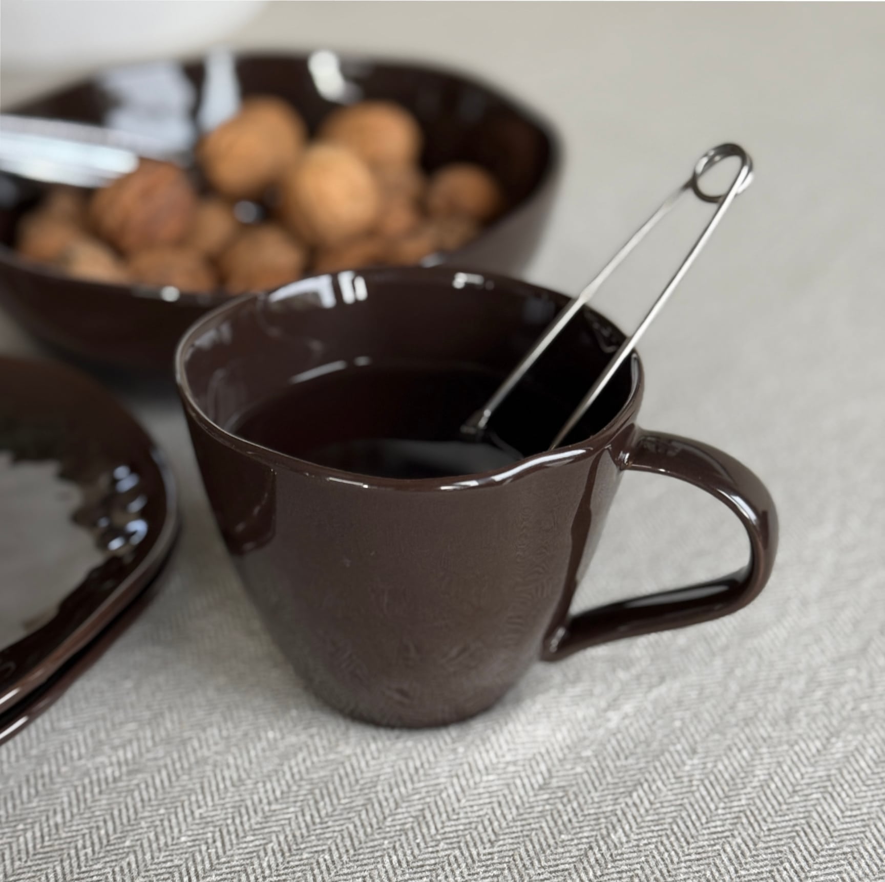 sögne mug Tilly brown with handle