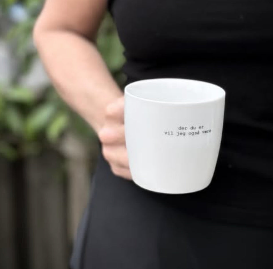 sögne mug white der du er