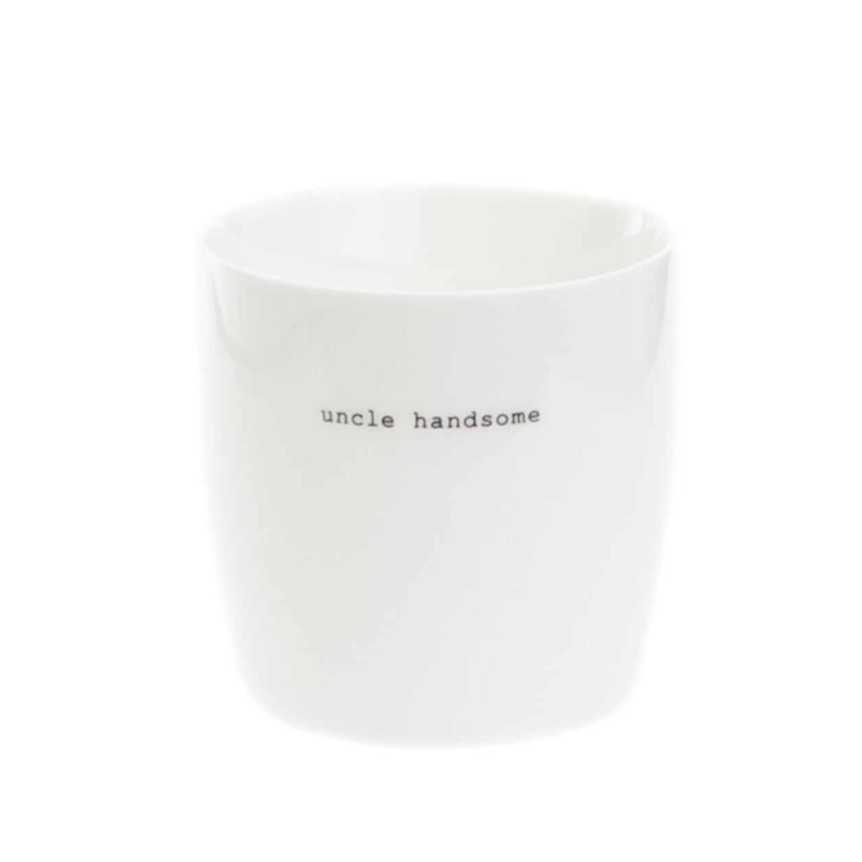 sögne mug white  uncle handsome